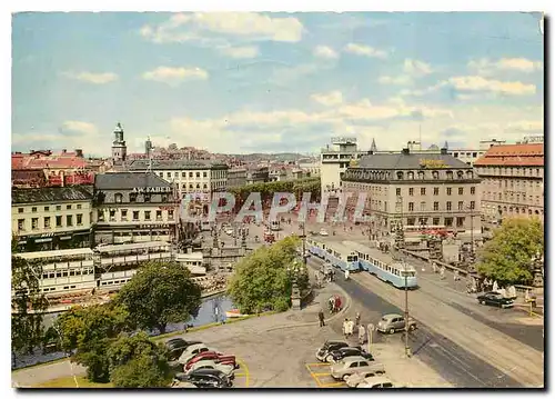 Moderne Karte Gothenburg Kunsgport Square Tramway