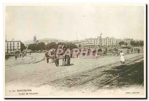 Cartes postales moderne Barcelona Plaza de Palacio