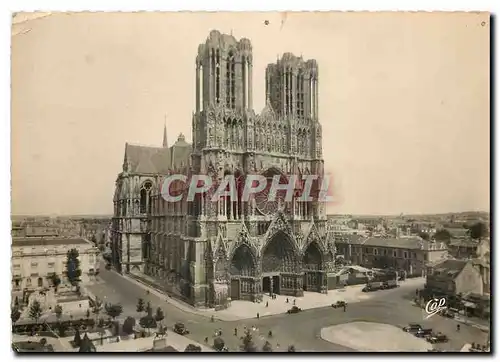 Cartes postales moderne Reims La Cathedrale