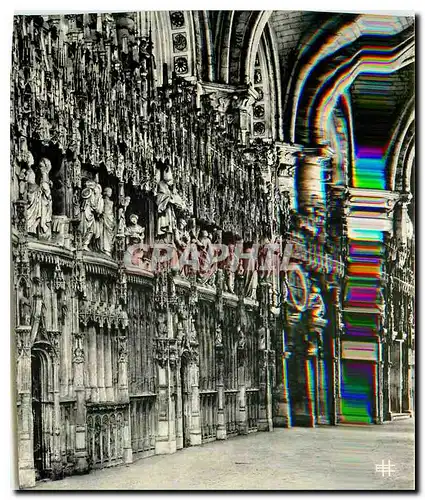 Cartes postales moderne Cathedrale de Chartres Cioture du Choeur