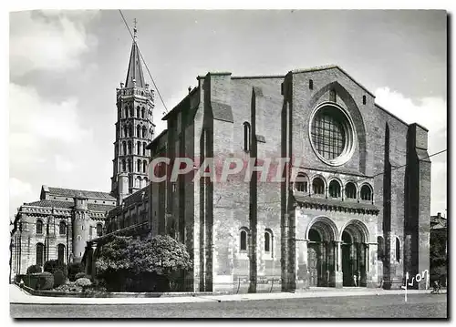 Cartes postales moderne Toulouse Hte Garonne Basilique St Sernin la facade
