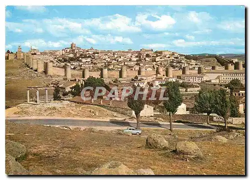 Moderne Karte Avila Vista general Vue generale