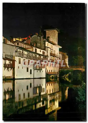 Moderne Karte St Jean Pied de Port Pyrenees Atlantiques