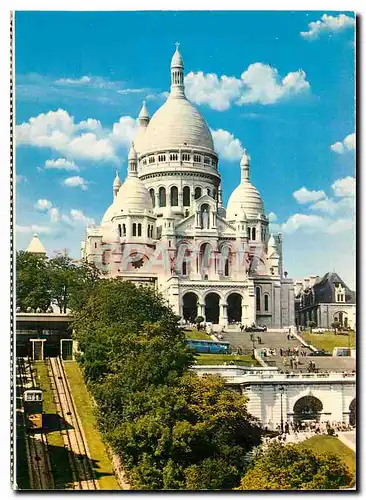 Cartes postales moderne Paris La Basilique du Sacre Coeur