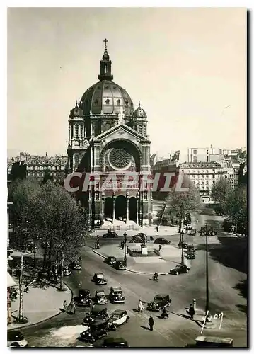 Cartes postales moderne Paris en Flannant Eglise Saint Augustin