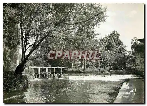 Moderne Karte Moret sur Loing S et M L'ecluse du vieux moulin