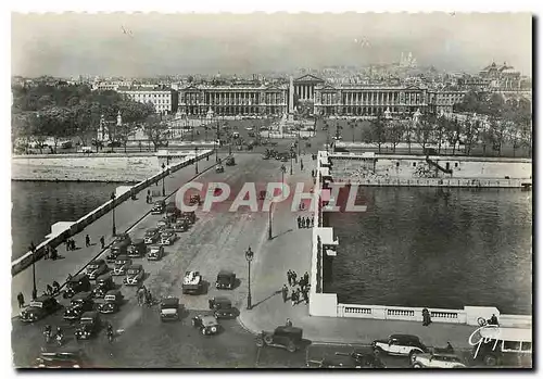 Cartes postales moderne Paris et ses Merveilles Pont et place de la Concorde