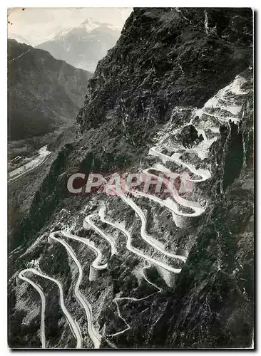 Moderne Karte Les routes pittoresques de Maurienne Route de Montvernier