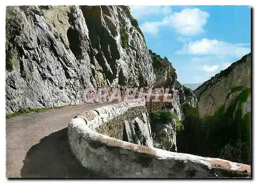 Moderne Karte Gorges de Galamus PO Route des Gorges