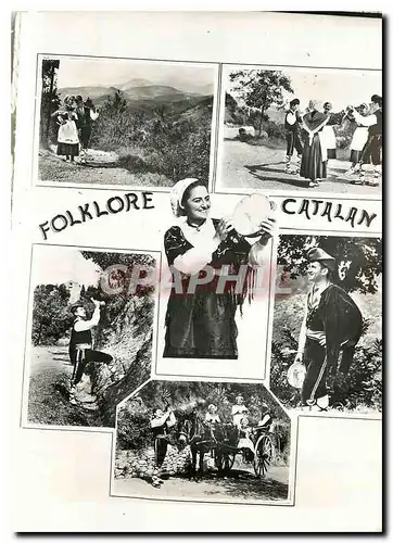 Cartes postales moderne Folklore Catalan