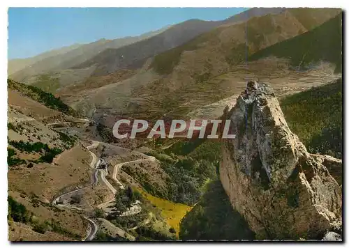 Cartes postales moderne Environs de Font Romeu PO Lacets en montagne