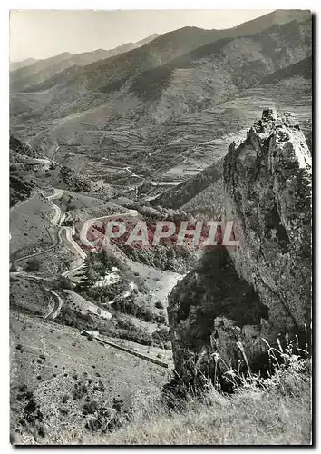 Cartes postales moderne Environs de Font Romeu PO Lacets en montagne