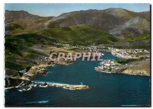 Cartes postales moderne Port Vendres PO Vue aerienne sur le port