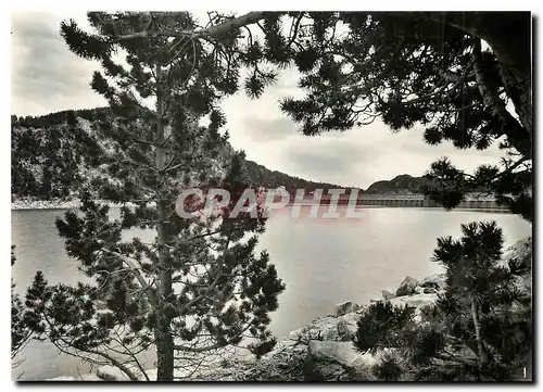 Cartes postales moderne Lac des Bouillouses Le barrage