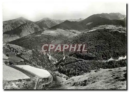 Moderne Karte Environs de Mont Louis PO Le Pont Giscler