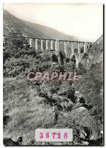 Moderne Karte Mont Louis PO Le Viaduc