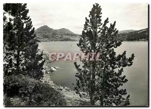 Cartes postales moderne Lac des Bouillouses PO et le pic de Carlitte