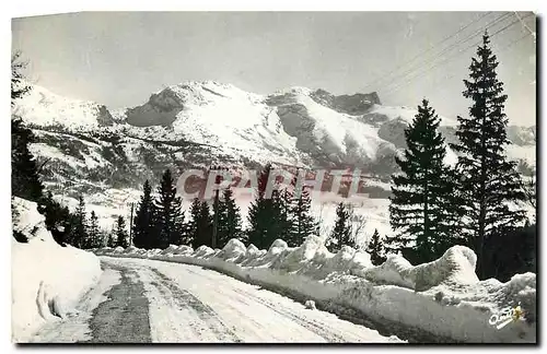 Cartes postales moderne Route de Lans a Autrans Isere