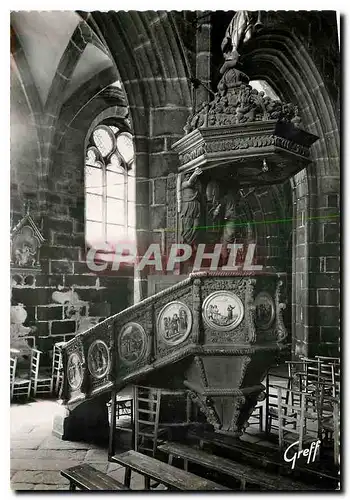 Cartes postales moderne Locronan Finistere Interieur de l'Eglise Saint Ronan