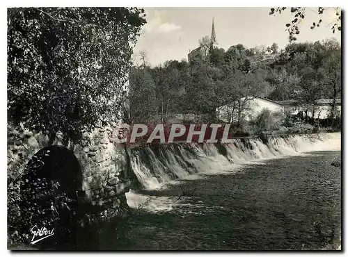 Moderne Karte La Roche Chalais Dordogne Un coin ombrage sur la Dronne