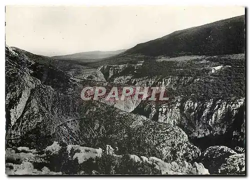 Cartes postales moderne Vue du Belvedere de la Route des Basses Alpes