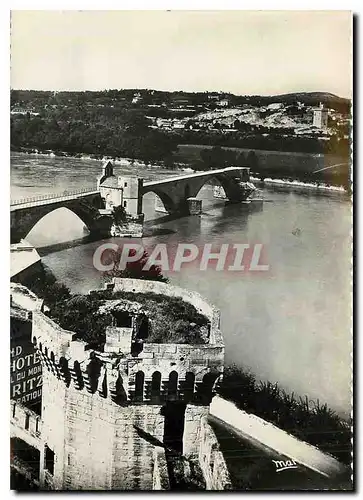 Cartes postales moderne Avignon Le Pont St Benezet