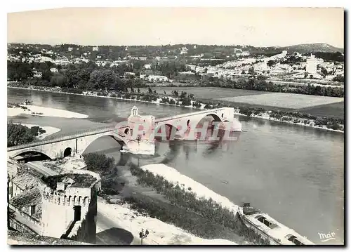 Cartes postales moderne Avignon Le pont St Benezet