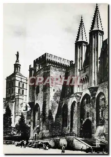 Cartes postales moderne Avignon Palais des Papes et Notre Dame des Doms