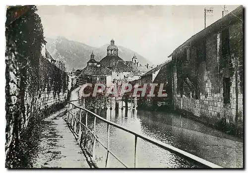 Cartes postales moderne Salins les Bains La riviere derriere les Salines