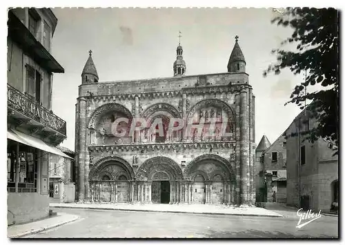 Moderne Karte Civray Vienne Facade de l'Eglise Romane