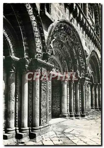 Cartes postales moderne Civray Vienne L'Eglise Details du Porche