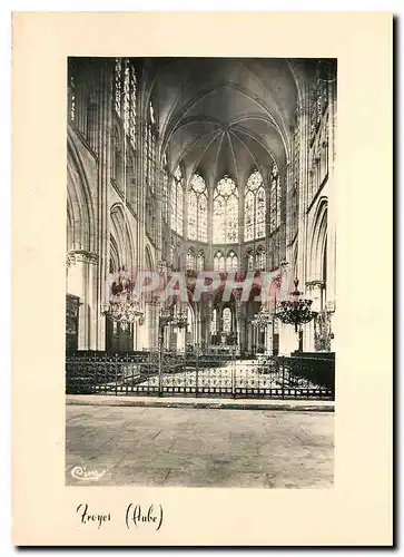 Cartes postales moderne Troyes Aube La Cathedrale Vue du Choeur