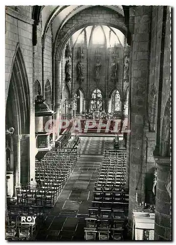 Cartes postales moderne Granville Eglise Notre Dame L'Interieur vu de la Tribune de l'Orgue