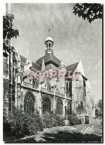 Moderne Karte Dieppe Eglise Saint Jacques