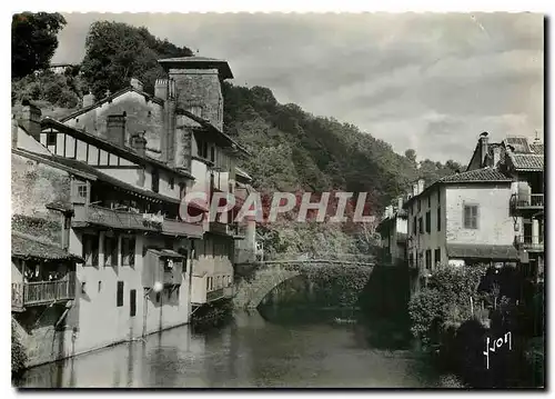 Cartes postales moderne Saint Jean Pied de Port B Pyr Vieilles maisons sur la Nive