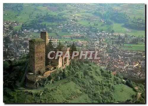 Cartes postales moderne Chateau de St Laurent Lot Demeure de Jean Lurcat les Tours de St Laurent Dominent la Ville de St