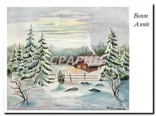 Cartes postales moderne Bonne Annee Soir d'Hiver