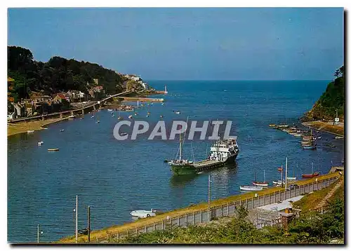 Cartes postales moderne Ports Bretons Environs de Saint Brieuc Cesson Cotes du Nord Sous la Tour Bateau