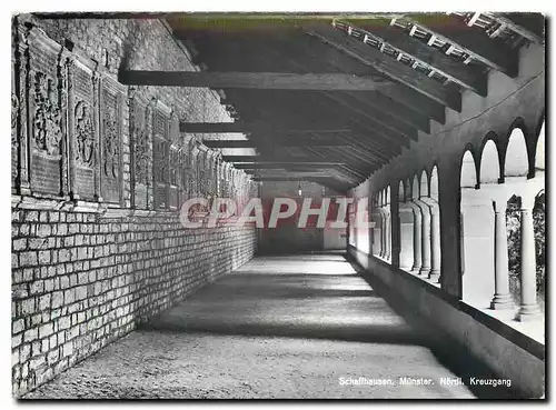 Cartes postales moderne Schaffhausen Munster Nord Dreuzgang
