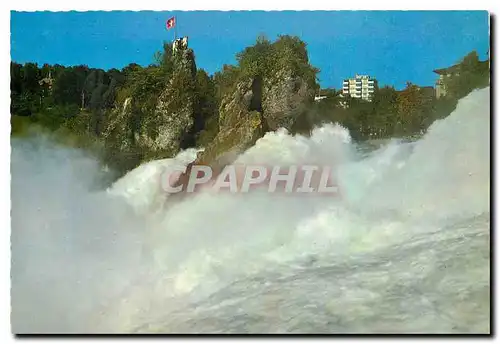 Moderne Karte Rheinfall bei Neuhausen