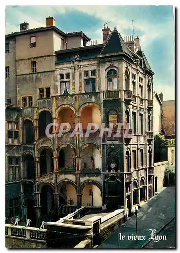 Cartes postales moderne Le Vieux Lyon Maison Henri IV montee St Barthelemy