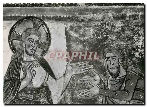 Cartes postales moderne Saint Savin sur Gartempe Vienne L'Eglise Vaute de la Nef Partie S Zone sup Histoire d'Abraham