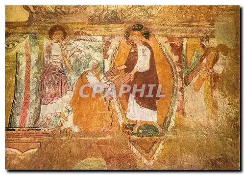 Cartes postales moderne Peinture murale de la voute de la nef de l'Eglise de Saint Savin sur Gartempe Vienne