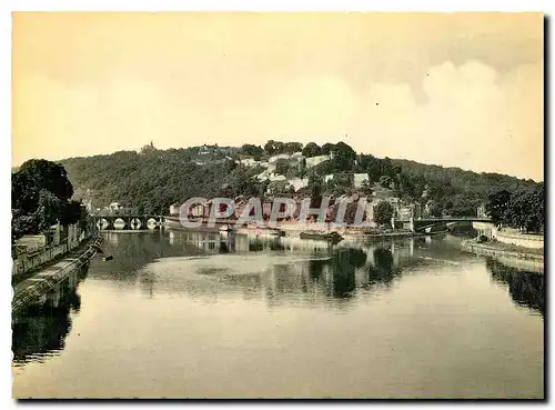 Moderne Karte Namur Confluent Sambre et Meuse