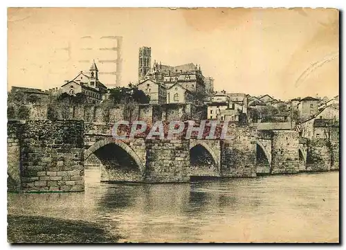 Cartes postales moderne Limoges HV Le Pont St Etienne et la Cathedrale