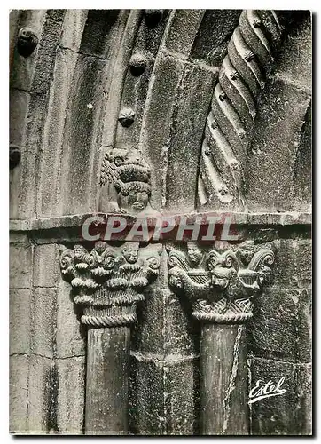 Moderne Karte Eglise de Villefranche de Conflent Monument Historique La Petite Porte Detail