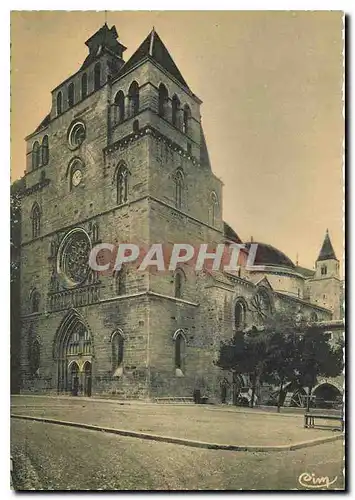 Moderne Karte Cahors Lot La Cathedrale Mon Hist