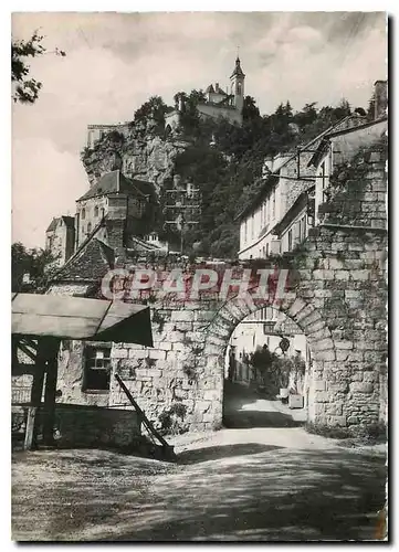 Cartes postales moderne Rocamadour Lot La Porte du Figuier