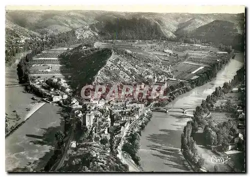 Cartes postales moderne Luzech Lot La Pistoule et la Boucle du Lot