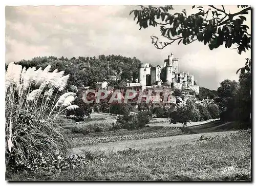 Moderne Karte Chateau de Bonaguil Monument Historique